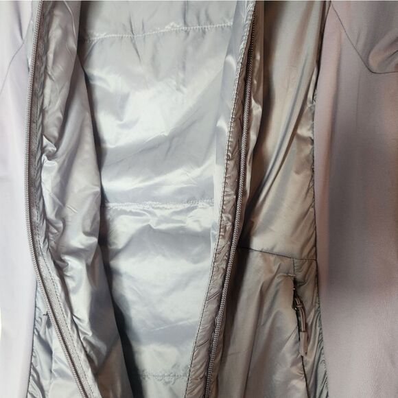 NWT 32 Degrees Cool M Ladies' Mixed Media Lightweight Jacket Minimal LAVENDER - Picture 10 of 11